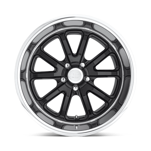 20X9.5 US Mag 1PC U121 RAMBLER GLOSS BLACK 5X127