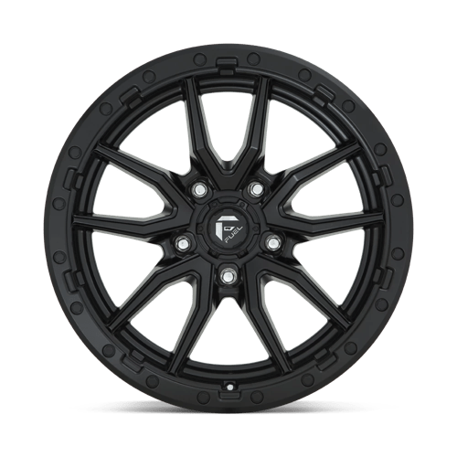 20X9 Fuel 1PC D679 REBEL RIMS - MATTE BLACK 5X127