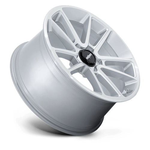 21X10.5 Rotiform R192 BTL GLOSS SILVER W/ MACHINED FACE 5X112