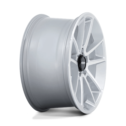 21X10.5 Rotiform R192 BTL GLOSS SILVER W/ MACHINED FACE 5X112