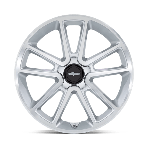 21X10.5 Rotiform R192 BTL GLOSS SILVER W/ MACHINED FACE 5X112