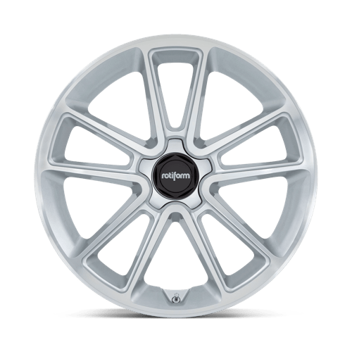 22X10 Rotiform R192 BTL GLOSS SILVER W/ MACHINED FACE 5X112