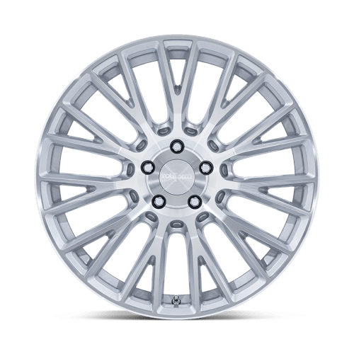 19X8.5 Rotiform RC201 LSE GLOSS SILVER W/ MACHINED FACE 5X112