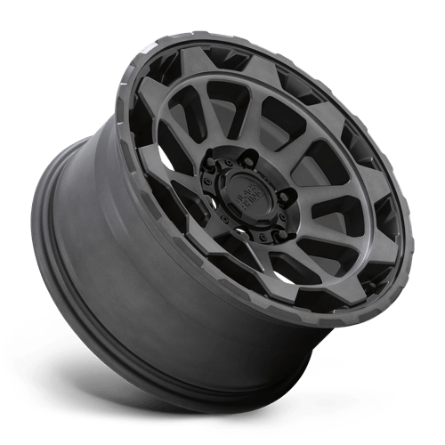 20" Black Rhino Hard Alloys ROTOR MATTE GUNMETAL W/ BRUSHED FACE 5X150