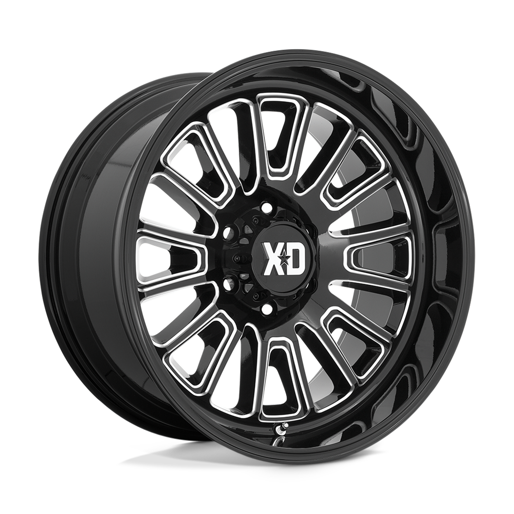 20X9 XD XD864 ROVER GLOSS BLACK MILLED 8X165.1