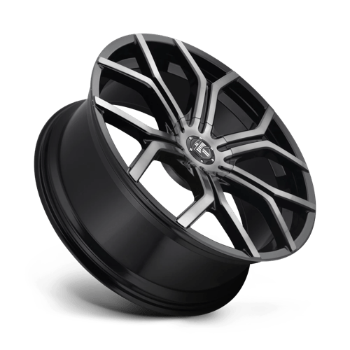 22X9.5 DUB 1PC S209 ROYALTY GLOSS MACH DOUBLE DARK TINT 6X120/6X132