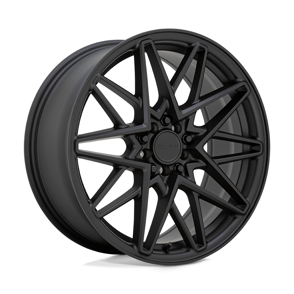 18" Ruff CLUTCH MATTE BLACK 5X100/5X114.3