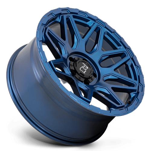 20" Black Rhino Hard Alloys SHOCKWAVE GLOSS MIDNIGHT BLUE 5X127