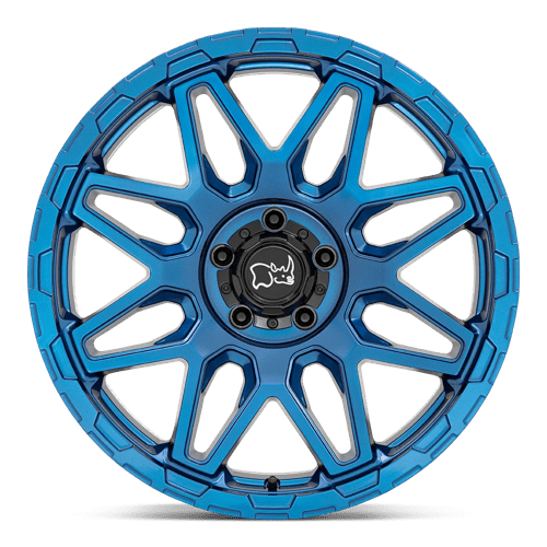 20" Black Rhino Hard Alloys SHOCKWAVE GLOSS MIDNIGHT BLUE 5X127