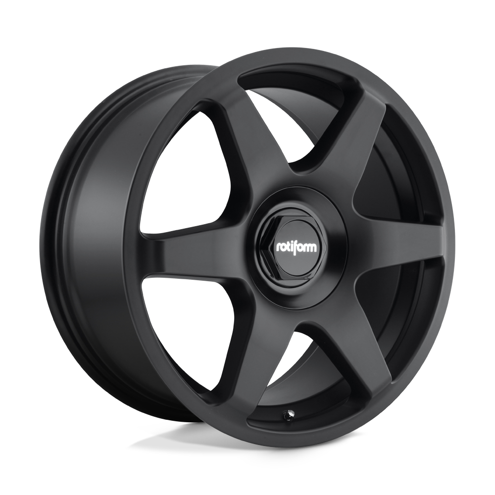 18X8.5 Rotiform R113 SIX MATTE BLACK 5X100/5X112
