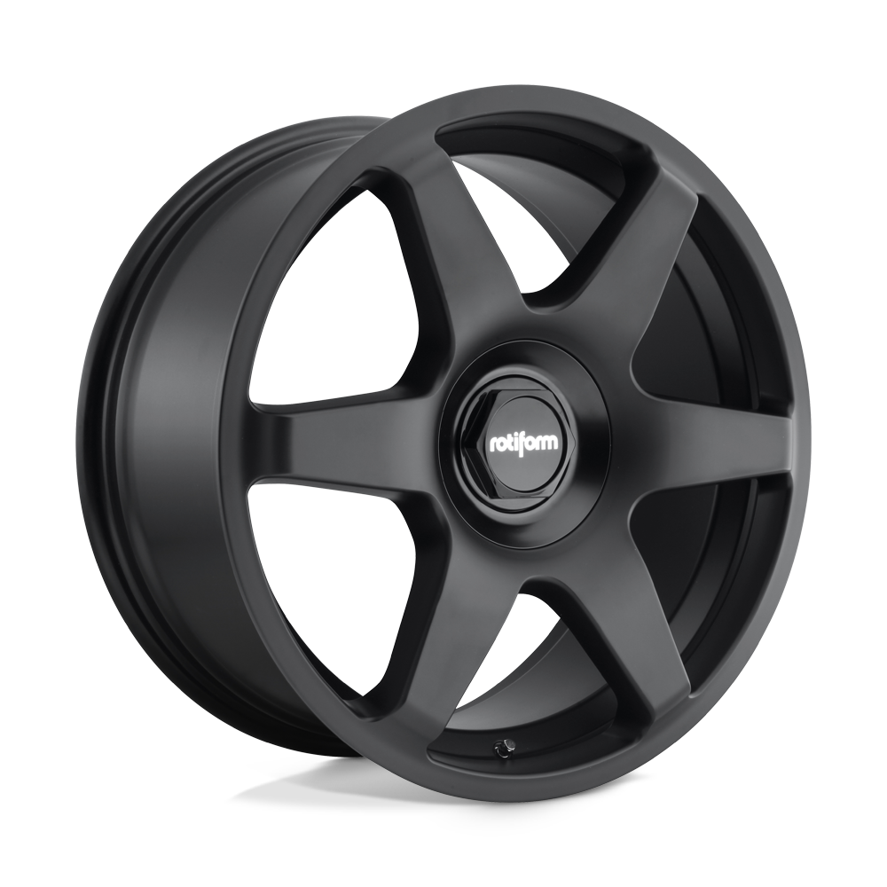 18X8.5 Rotiform R113 SIX MATTE BLACK 5X100/5X112