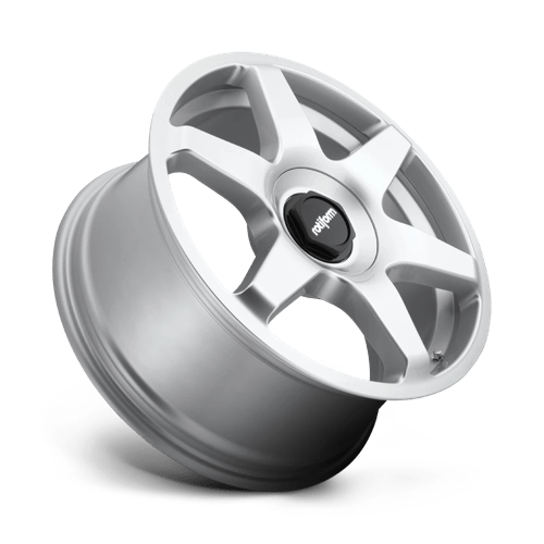 18X8.5 Rotiform R114 SIX GLOSS SILVER 5X100/5X112