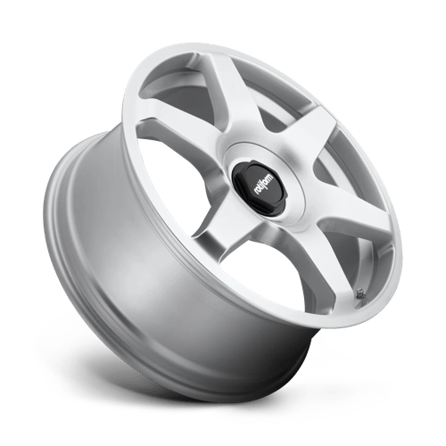 19X8.5 Rotiform R114 SIX GLOSS SILVER 5X108/5X112