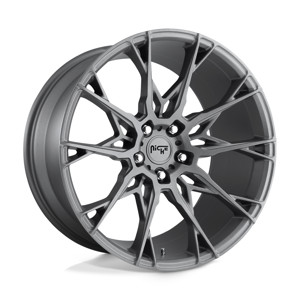 20X10.5 Niche 1PC M182 STACCATO MATTE ANTHRACITE 5X112
