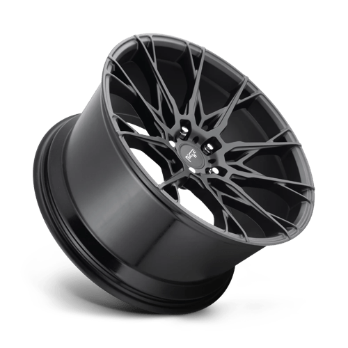 20X10 Niche 1PC M183 STACCATO MATTE BLACK 5X120