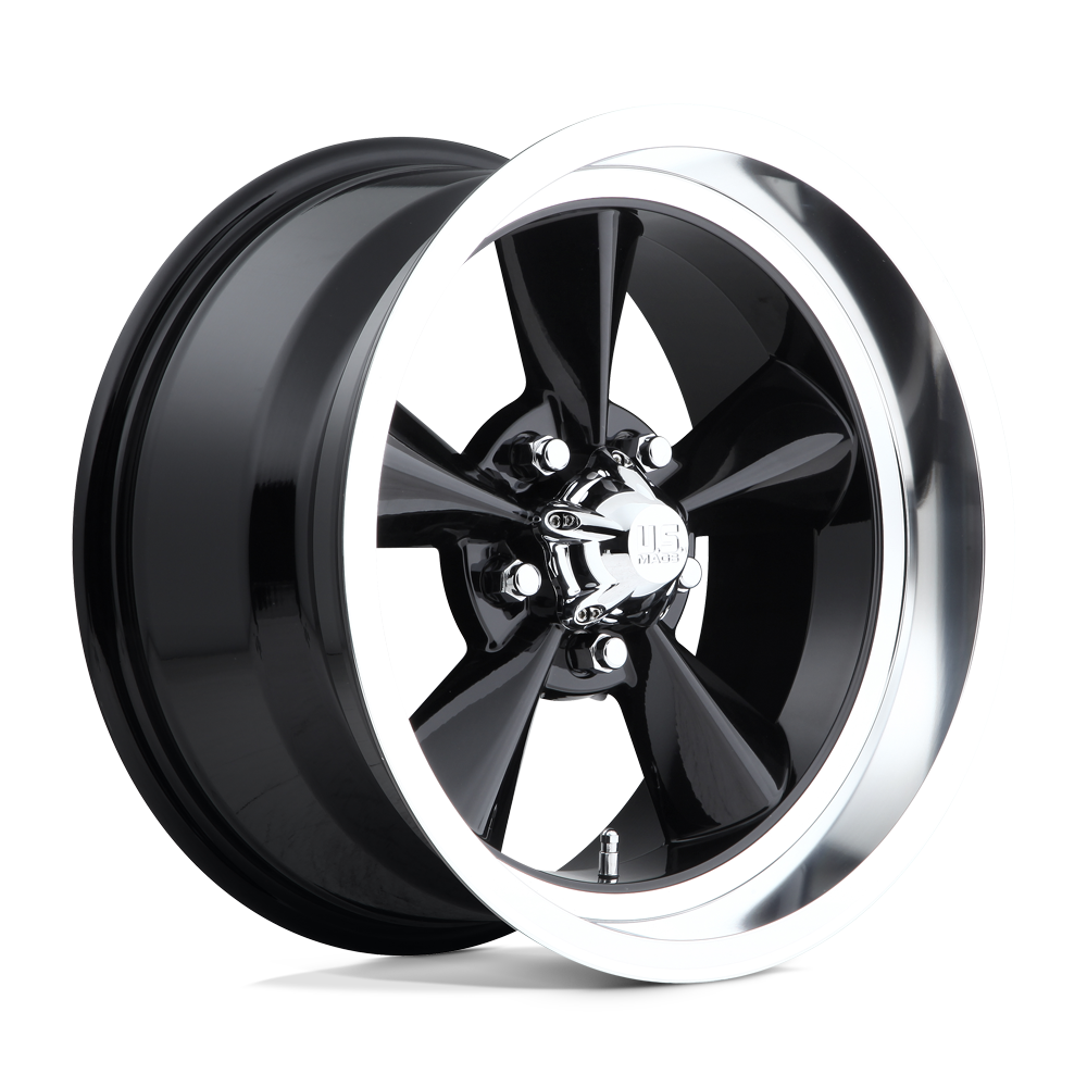 17X8 US Mag 1PC U107 STANDARD GLOSS BLACK 5X120.65