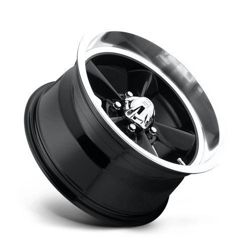 17X7 US Mag 1PC U107 STANDARD GLOSS BLACK 5X114.3