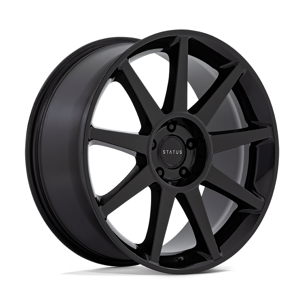 22X9.5 Status MAMMOTH GLOSS BLACK 5X114.3