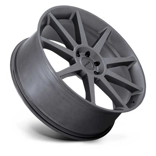 24X10 Status MAMMOTH MATTE ANTHRACITE 5X112
