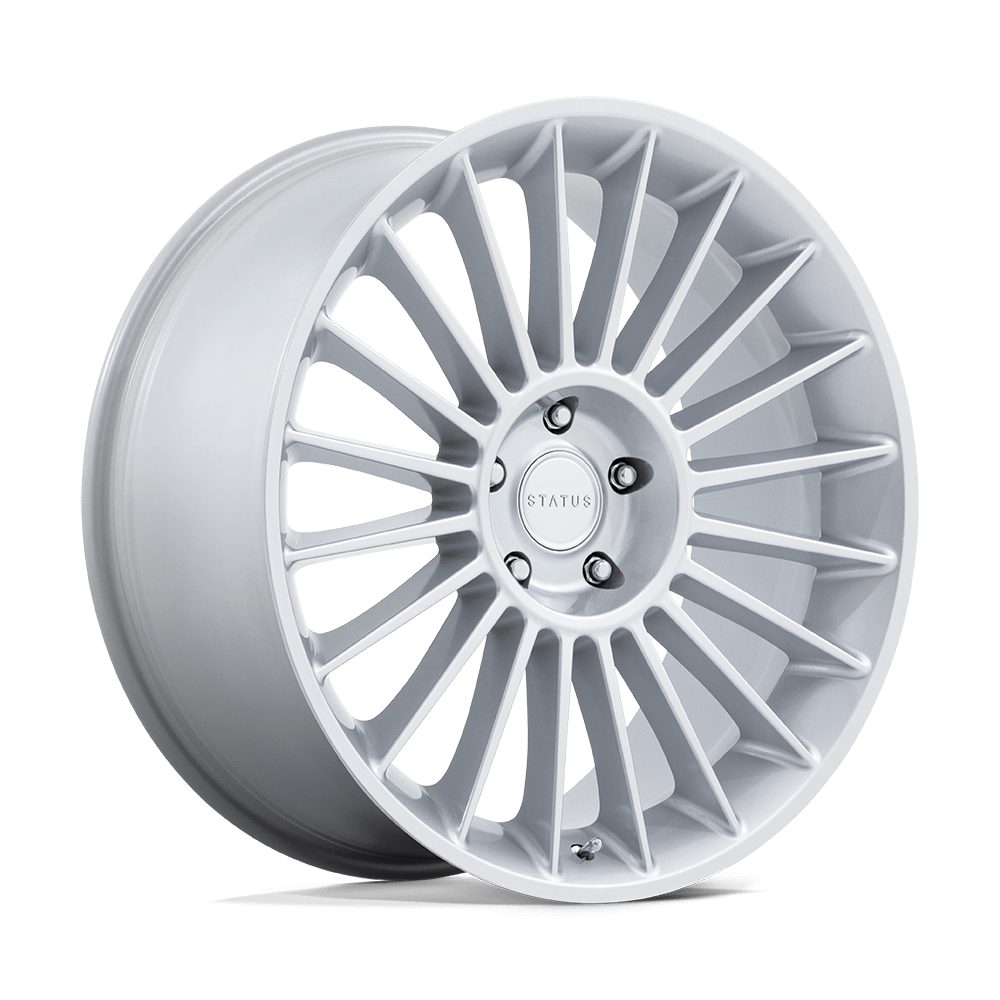 22X9.5 Status VENTI GLOSS SILVER 5X130