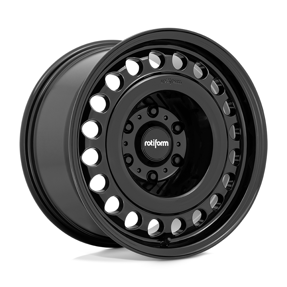 17X9 Rotiform R191 STL GLOSS BLACK 5X127