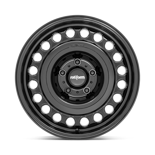 18X9 Rotiform R191 STL GLOSS BLACK 6X139.7
