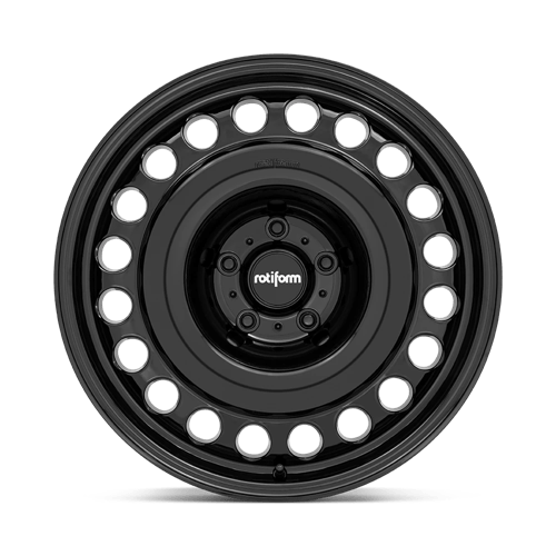 20X9 Rotiform R191 STL GLOSS BLACK 5X130