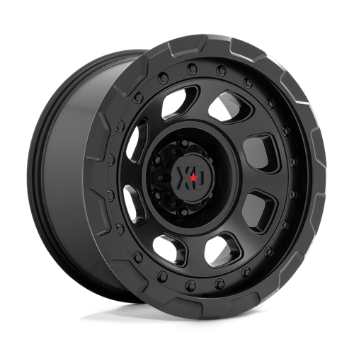 20X10 XD XD861 STORM SATIN BLACK 5X127