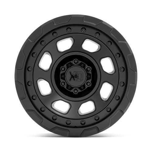 20X9 XD XD861 STORM SATIN BLACK 6X135