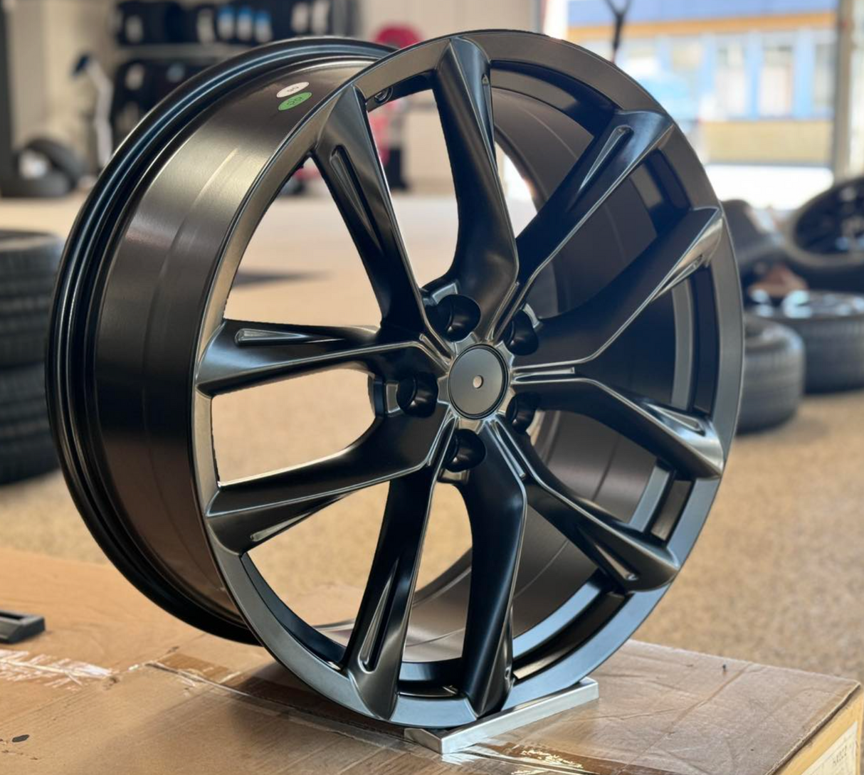 21” Rims - Made to Fit Tesla Model S, Model S Long Range, Model S Plaid | OE Style | 2012 2013 2014 2015 2016 2017 2018 2019 2020 2021 2022 2023 2024 2025 2026 | 21x9/10 Wheels Brand New - Model 37