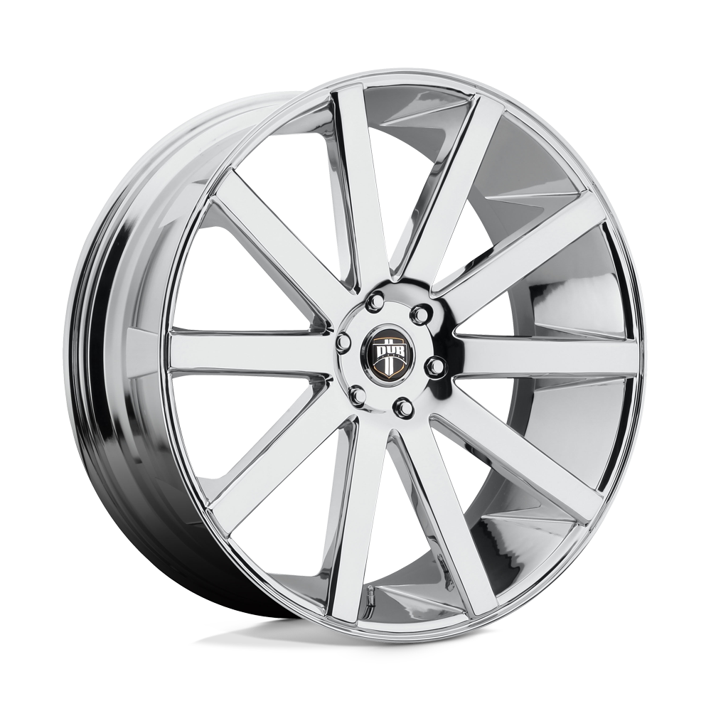 24X10 DUB 1PC S120 SHOT CALLA CHROME PLATED 6X135