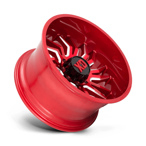 22X10 XD XD858 TENSION CANDY RED MILLED 8X165.1