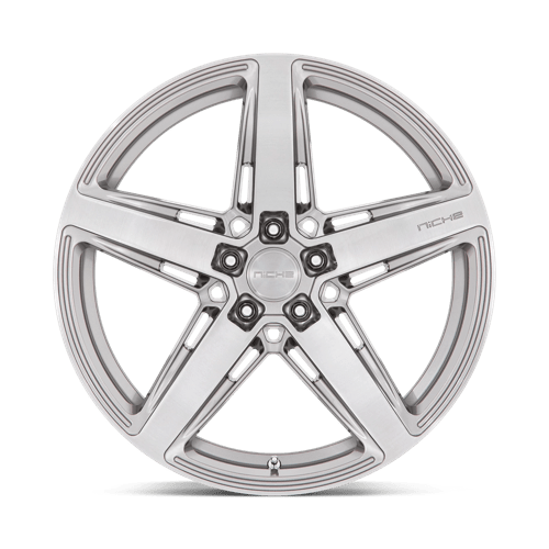 20X10.5 Niche 1PC M270 TERAMO ANTHRACITE BRUSHED FACE TINT 5X114.3