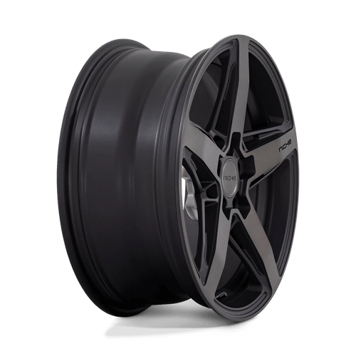 20X10.5 Niche 1PC M271 TERAMO MATTE BLACK W DOUBLE DARK TINT 5X114.3