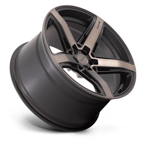 20X10.5 Niche 1PC M271 TERAMO MATTE BLACK W DOUBLE DARK TINT 5X112