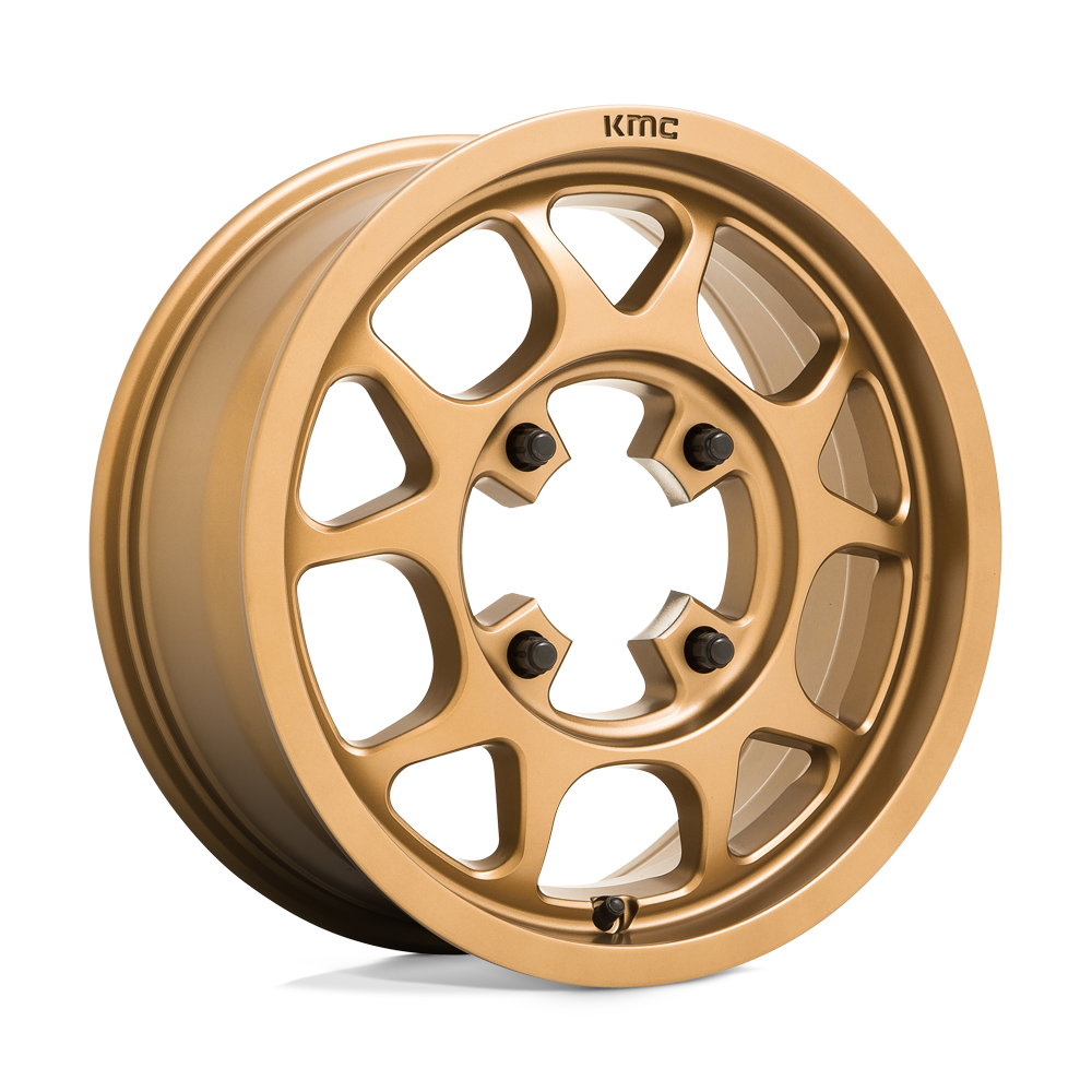 15X6 KMC Powersports KS136 TORO MATTE BRONZE 4X137