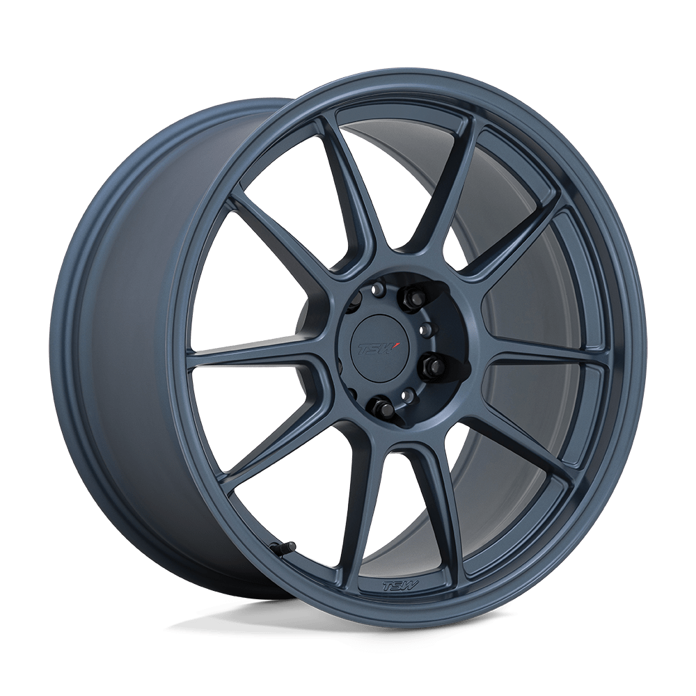 18" TSW IMATRA SATIN DARK BLUE 5X100