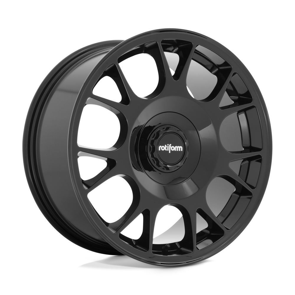 18X8.5 Rotiform R187 TUF-R GLOSSY BLACK 5X108/5X120