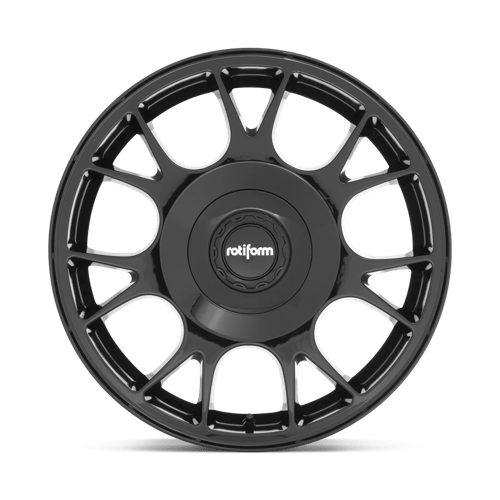 18X8.5 Rotiform R187 TUF-R GLOSSY BLACK 5X112/5X114.3