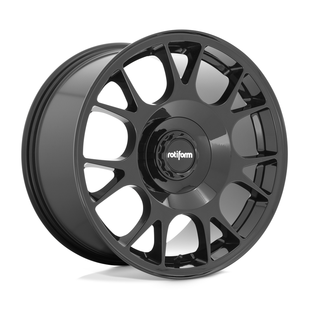 18X9.5 Rotiform R187 TUF-R GLOSSY BLACK 5X108/5X120