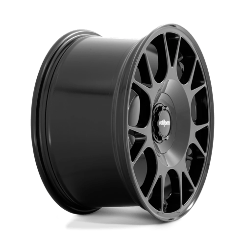18X9.5 Rotiform R187 TUF-R GLOSSY BLACK 5X112/5X114.3