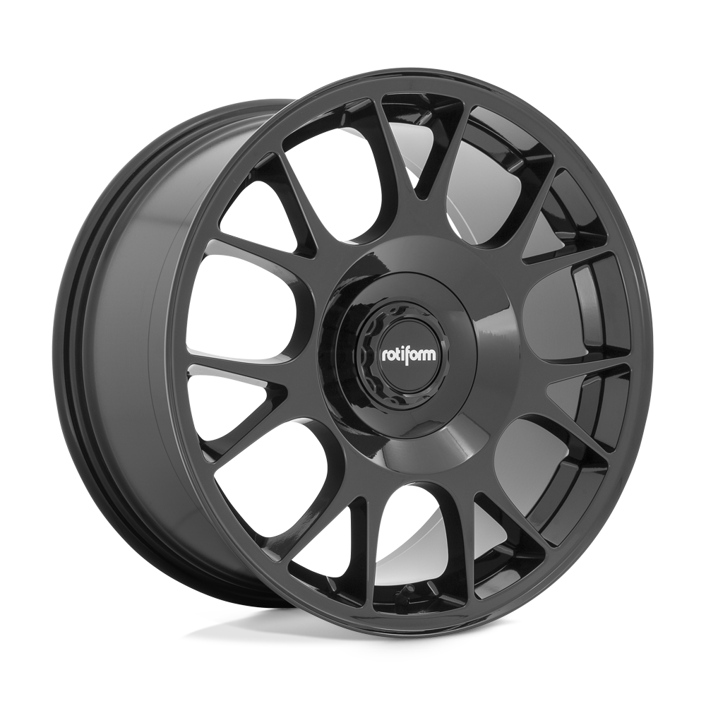 20X8.5 Rotiform R187 TUF-R GLOSSY BLACK 5X112/5X114.3