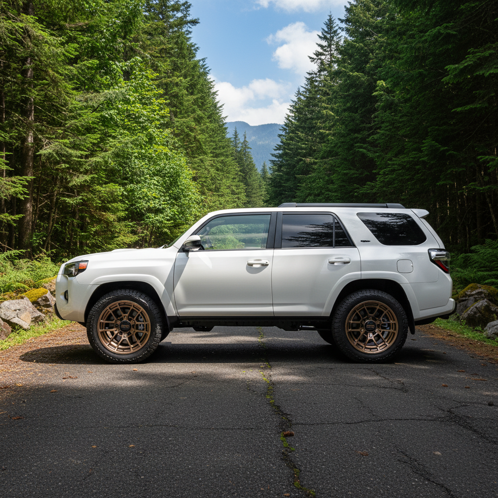 17X8.5 KMC KM732 ARCHER RIMS - MATTE BRONZE 6X139.7