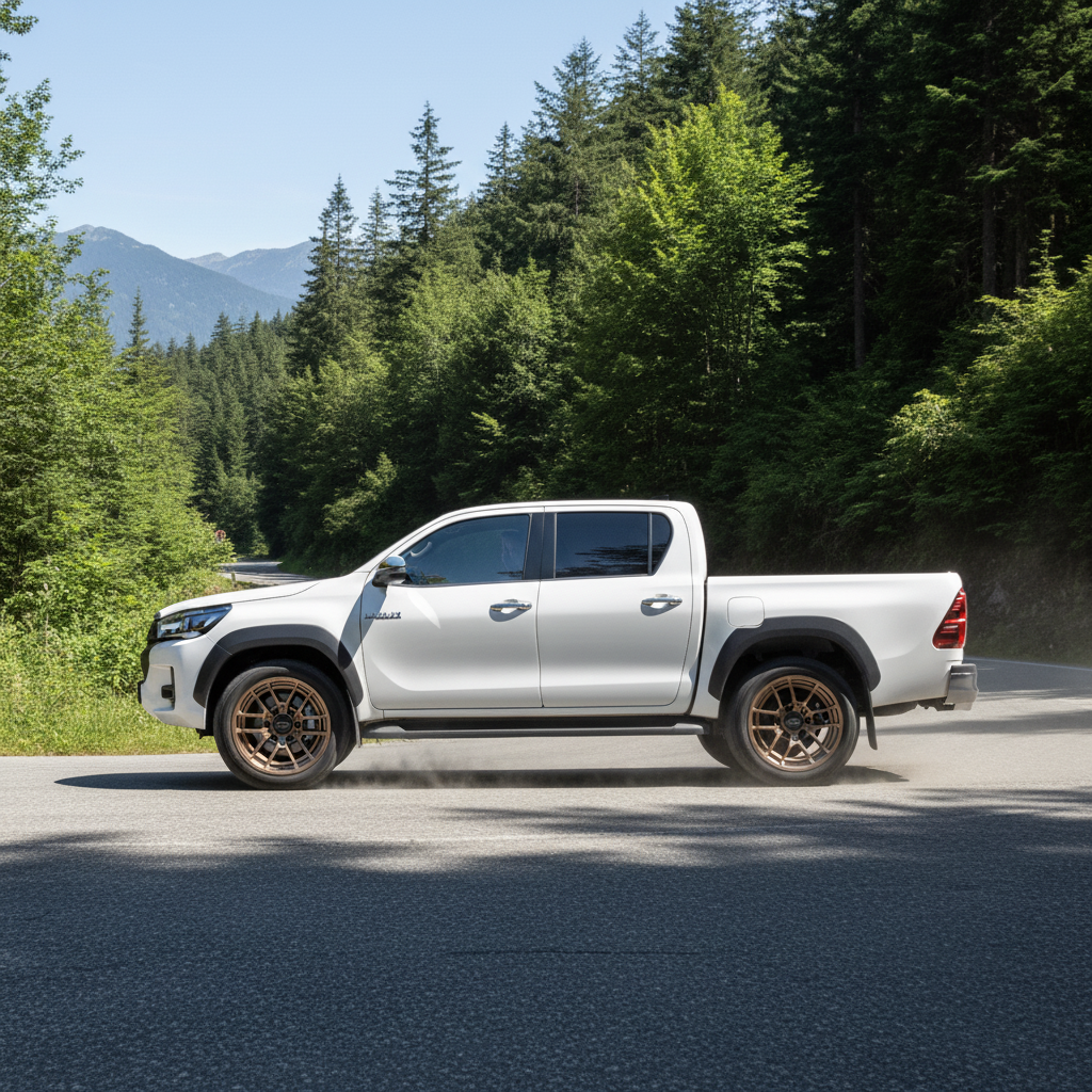17X8.5 KMC KM732 ARCHER RIMS - MATTE BRONZE 6X139.7