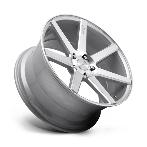 20X9 Niche 1PC M179 VERONA GLOSS SILVER MACHINED 5X114.3