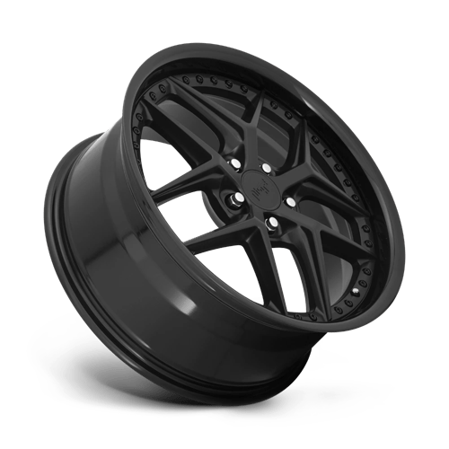 19X9.5 Niche 1PC M226 VICE GLOSS BLACK MATTE BLACK 5X114.3