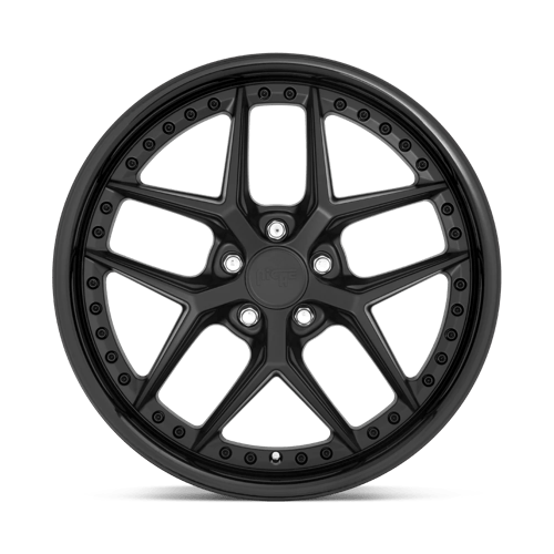 19X9.5 Niche 1PC M226 VICE GLOSS BLACK MATTE BLACK 5X114.3