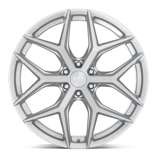 24X10 Niche 1PC M233 VICE SUV GLOSS SILVER BRUSHED 6X135