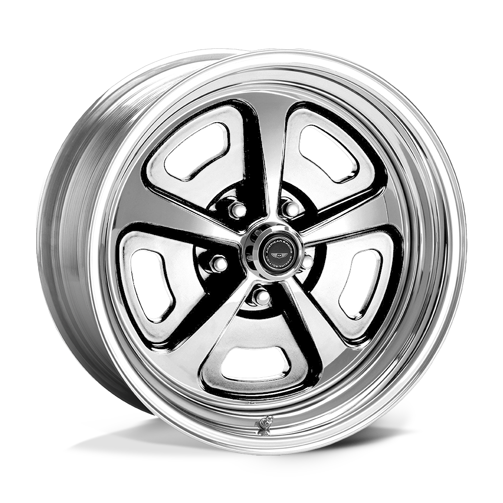 15X10 American Racing Vintage VN500 TWO-PIECE POLISHED 5X114.3
