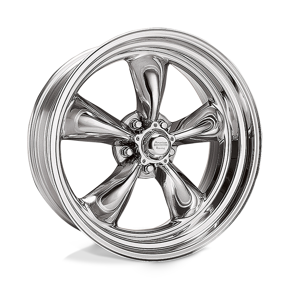 17X9.5 American Racing Vintage VN505 TORQ THRUST II POLISHED 5X127